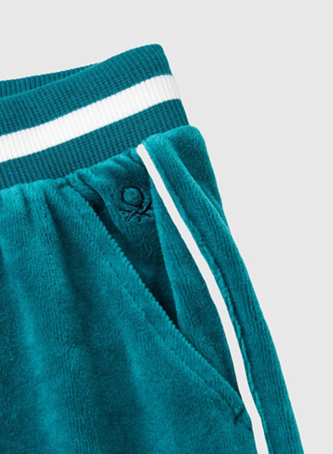 بينيتون بنات شنيل بنطلون عادي صالح - Image 3