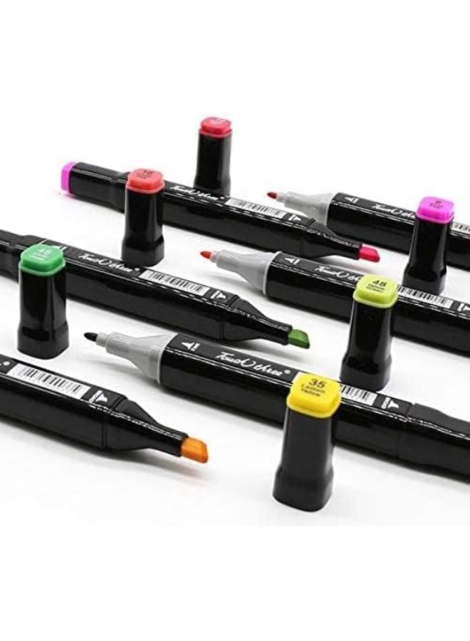 Touch Color touch bag 80pcs felt-tip pen has two sides, thin side and thick side - Image 3