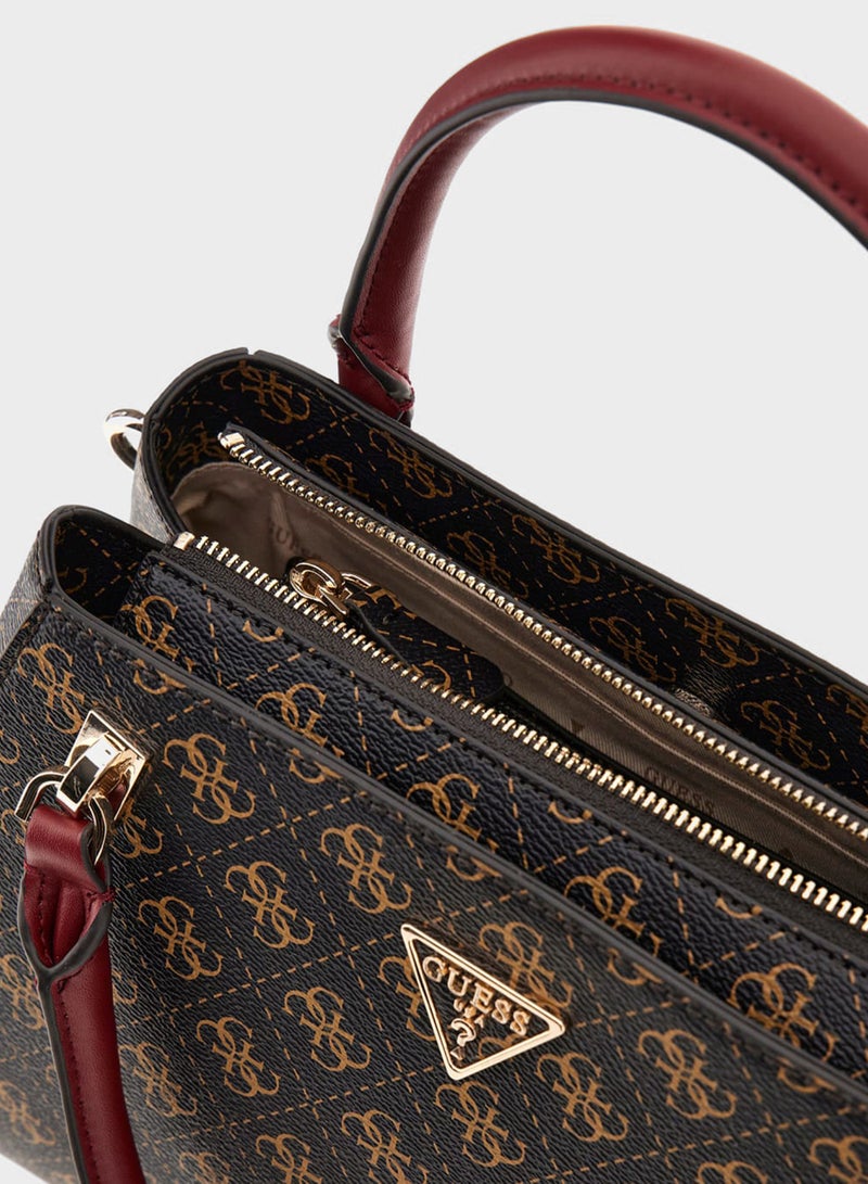 GUESS Noelle Luxury Satchel Bag - Image 3