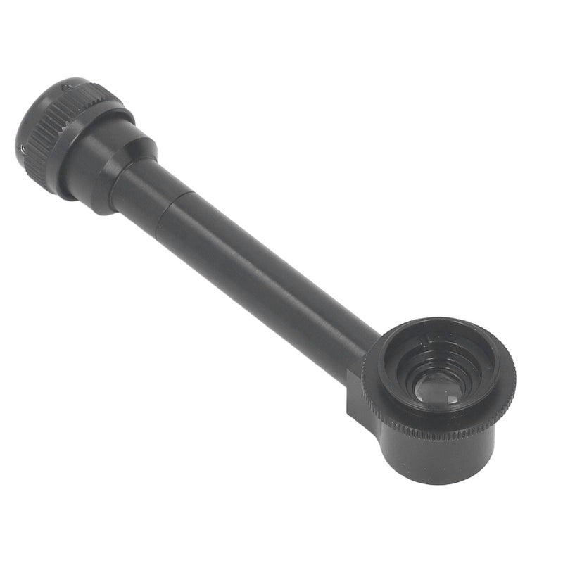 90 Degree Elbow Diagonal Eyepiece For Total Station Clear Optical Glass ABS Steel Type - Image 3