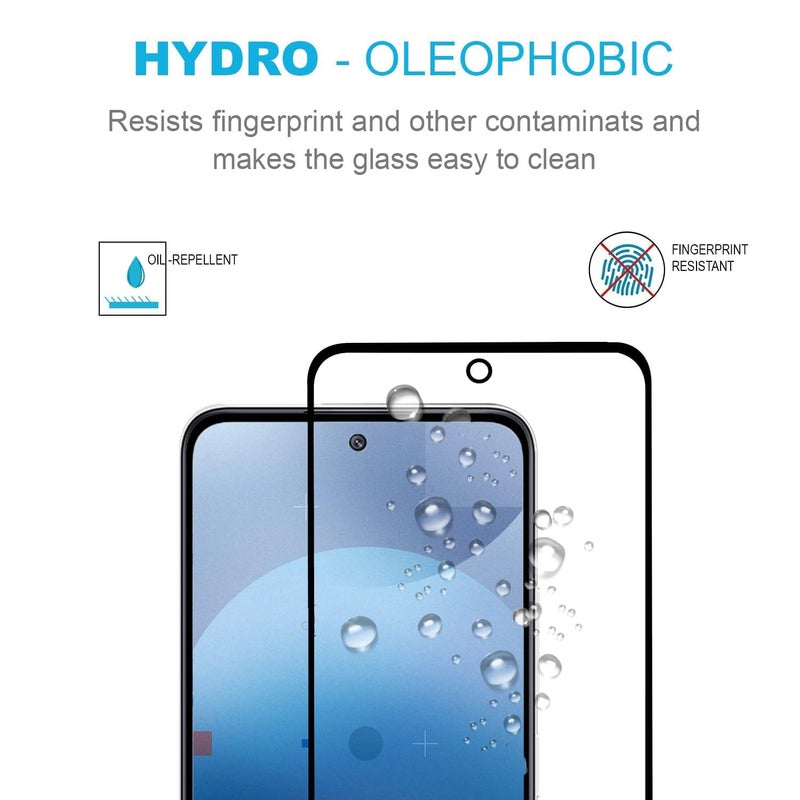 Mobilebies Premium Tempered Glass Screen Protector Guard Compatible For Nothing Phone 3A Pro/Nothing Phone 3A (6.77 Inch, Pack of 1) | Edge to Edge Coverage With Easy to installation kit - Image 2