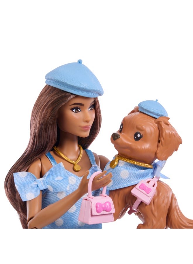 Barbie®️ Twinning Looks - Brunette Doll - Image 4