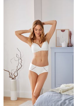 Tchibo Women 2 Pieces Textured Panties, White  - Image 1