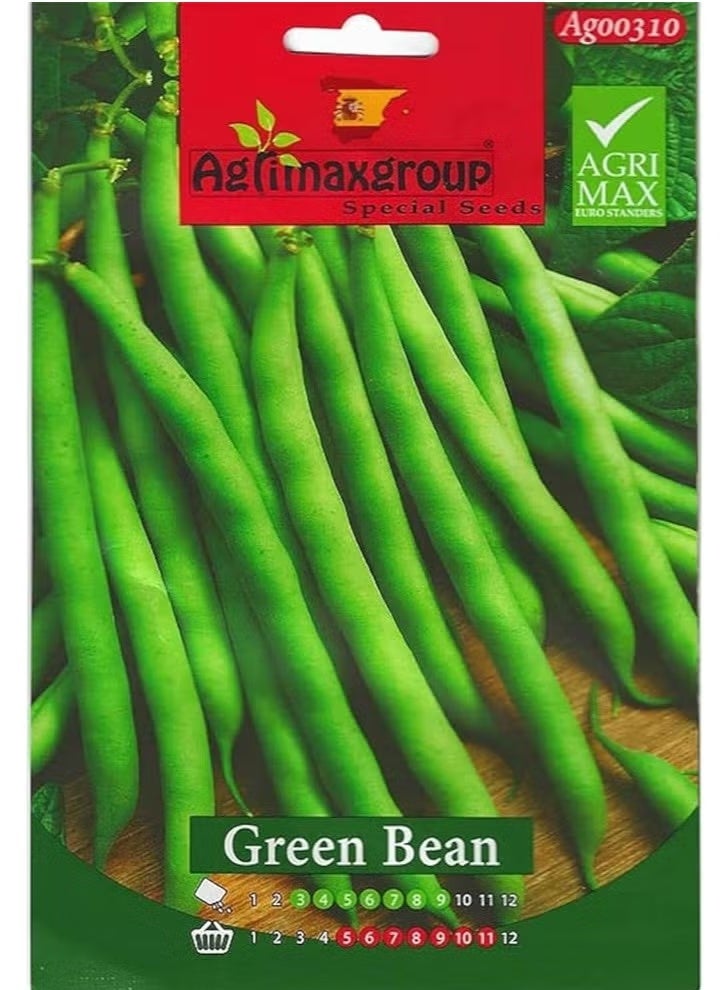 Agrimax Green Bean Premium Quality Seeds by Agrimaxgroup®
