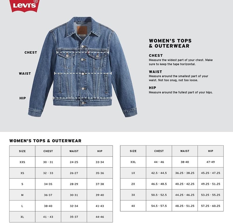 Levi's Women's Premium Original Trucker Jacket in Jeanie, XS - Image 4