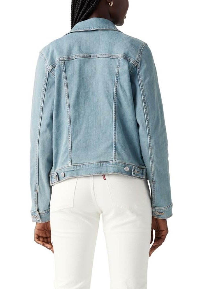 Levi's Women's Premium Original Trucker Jacket in Jeanie, XS - Image 2
