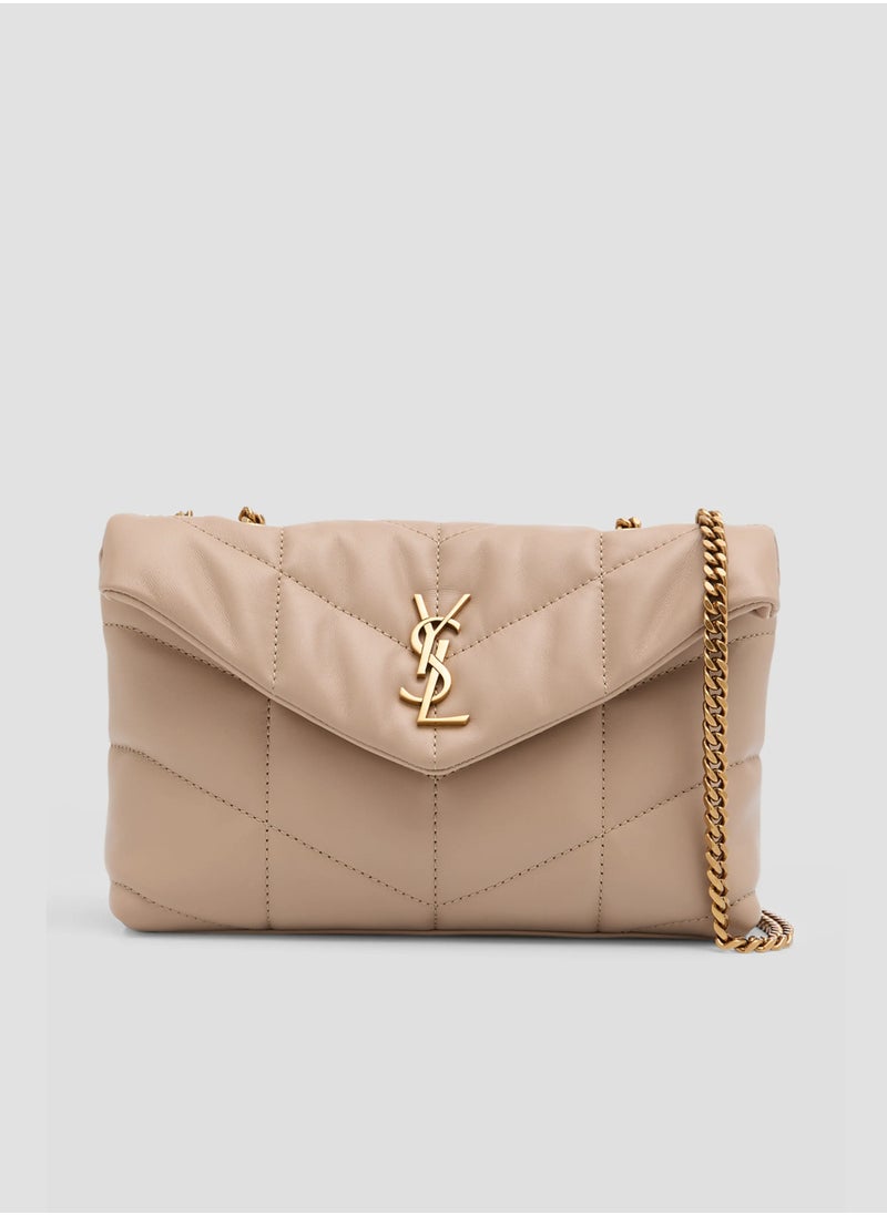 Yves Saint Laurent - Lou Puffer Toy YSL Shoulder Bag in Quilted Leather - Image 1
