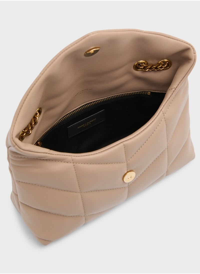 Yves Saint Laurent - Lou Puffer Toy YSL Shoulder Bag in Quilted Leather - Image 1