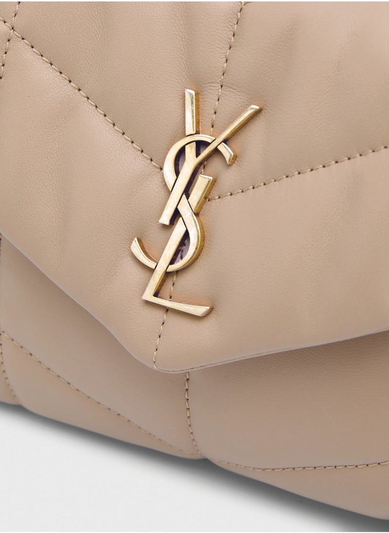 Yves Saint Laurent - Lou Puffer Toy YSL Shoulder Bag in Quilted Leather - Image 1