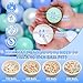 GOGOSO Ball Pits Balls Toddlers 50 100 200 500 Plastics Shape Ball NonPhthalate NonBPA NonToxic 22Inch Crush Proof Play BallsPearl Macaron Blue Green White 100 Balls - Image 4