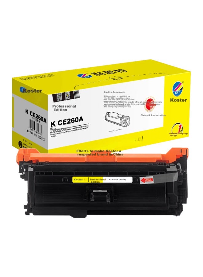 Kst K Ce260a Toner Cartridge, Black , Print Yield 8500 Pages, Professional Editio - Image 1
