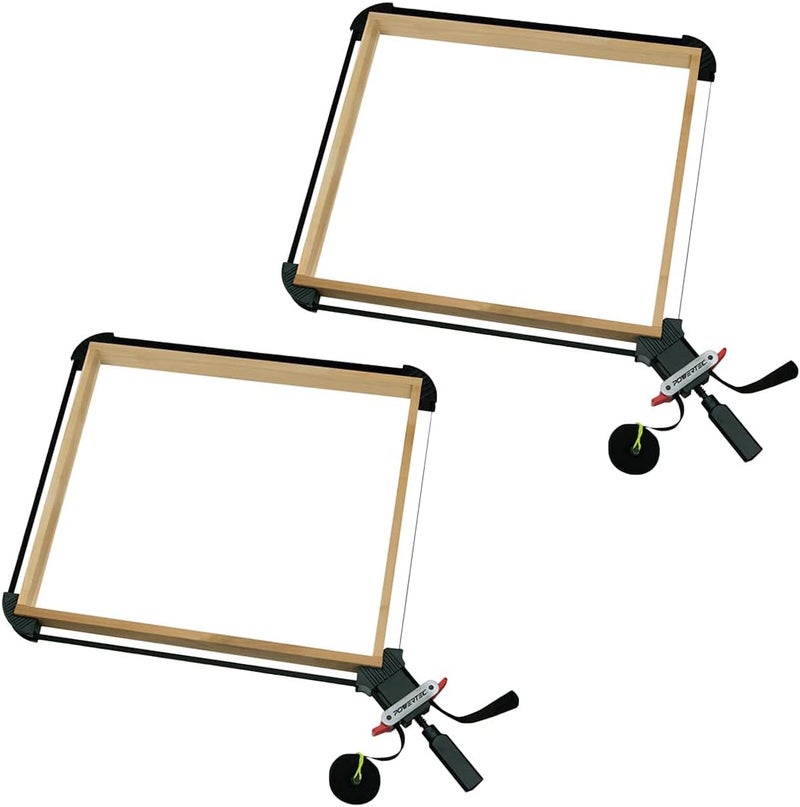 POWERTEC Strap Clamps for Woodworking – Quick Release Band Clamps, Adjustable Picture Frame Clamp, 13 ft Strap Belt Clamps for Cabinets and Drawers (71017) (Pack of 2) - Image 1