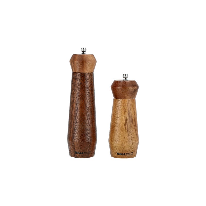 Billi wooden pepper grinder 8 cm - Image 5