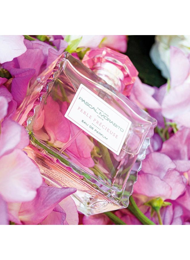 PASCAL MORABITO Perle Precieuse- 3.4 Oz Eau De Parfum - Fragrance Mist For Women - Powdery Floral Musk Scent - Perfume Spray With Mandarin, Pear, Rose, Musk, Vanilla Accords  - Image 5