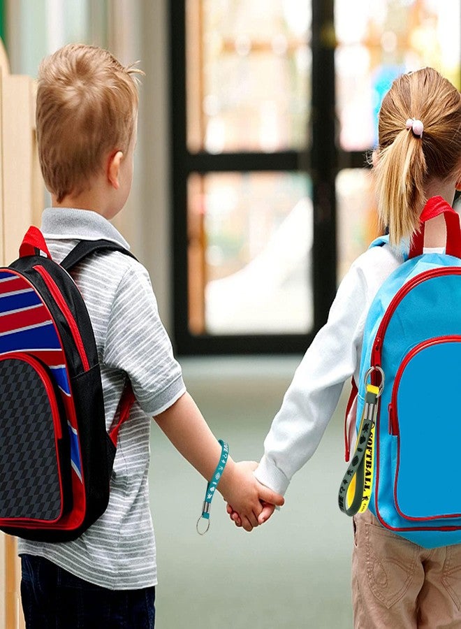 كوبا بلاي مجموعة CupaPlay من 24 قطعة من سلاسل مفاتيح مطاطية على شكل محقق - هدايا حفلات - زينة حفلات الهالوين والغموض والجريمة - حلقات مفاتيح سيليكون - Image 5