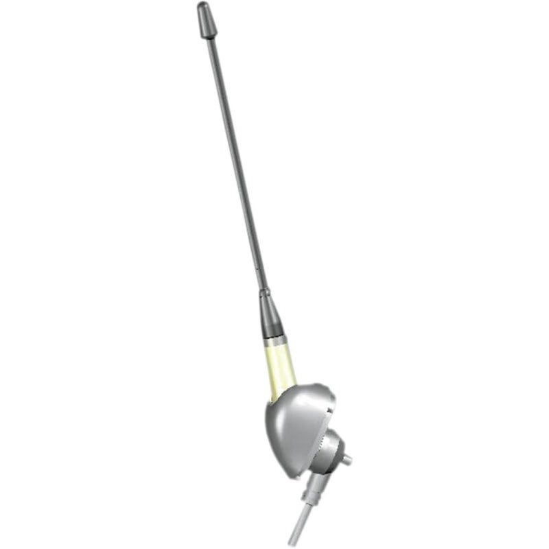 JENSEN JAN139 6" Heavy-Duty Universal Top/Side-Mount Rubber Mast Antenna - Image 2