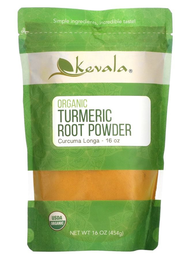 Kevala Organic Turmeric Root Powder 16 oz (454 g)
