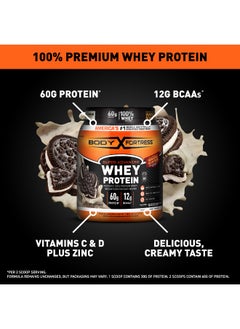 Body Fortress Body Fortress, Super Advanced Whey Protein, Cookies N' Creme , 1.78 lb (810 g)  - Image 3