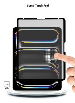 Wtech Apple iPad Pro 11 5G 2024 (5th Generation M4) 11 Inch Nano Ceramic Full Glue Full Cover Matte Flexible Screen Protector (TSCNMN) - Clear  - Image 3