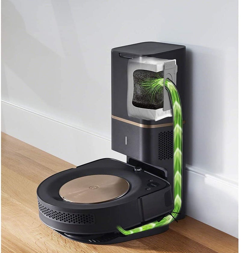 Verilux أكياس استبدال Verilux 4 قطع لروبوت iRobot Roomba i7 i7 s9 s9 قاعدة التنظيف لأجزاء مكنسة كهربائية أكياس الغبار - Image 2