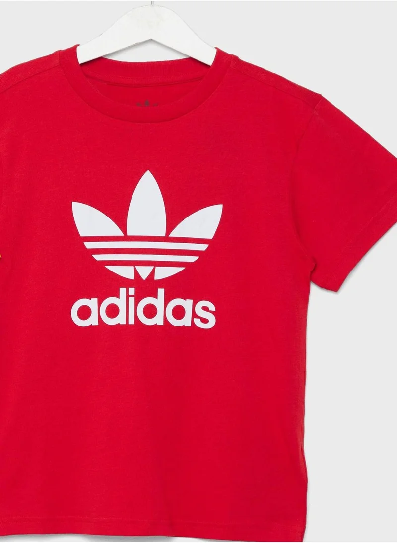 اديداس اوريجينالز Youth Trefoil T-Shirt