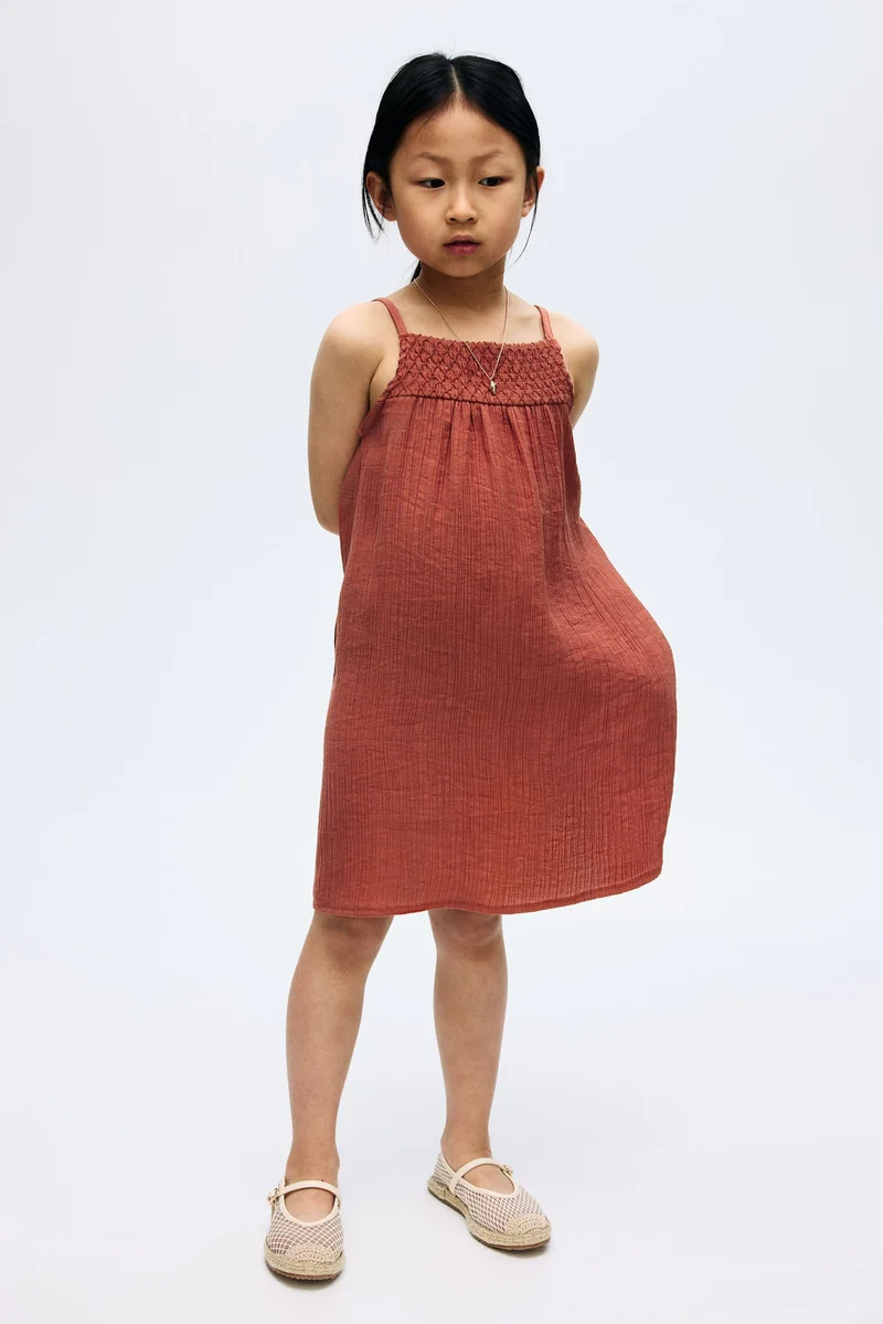 H&M Smocked strappy dress