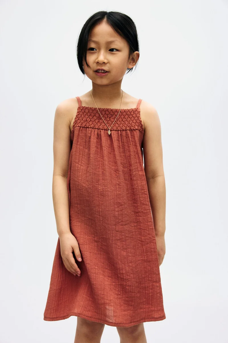 H&M Smocked strappy dress