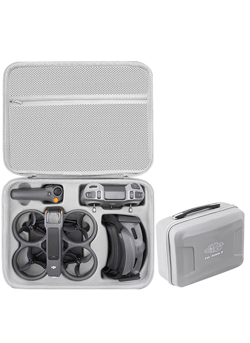 Waterproof Hard Case for DJI Avata 2 Fly More Combo, Portable Travel Carrying Case for DJI Goggles 3/RC Motion 3/FPV Remote Controller 3 Accessories  - Image 1