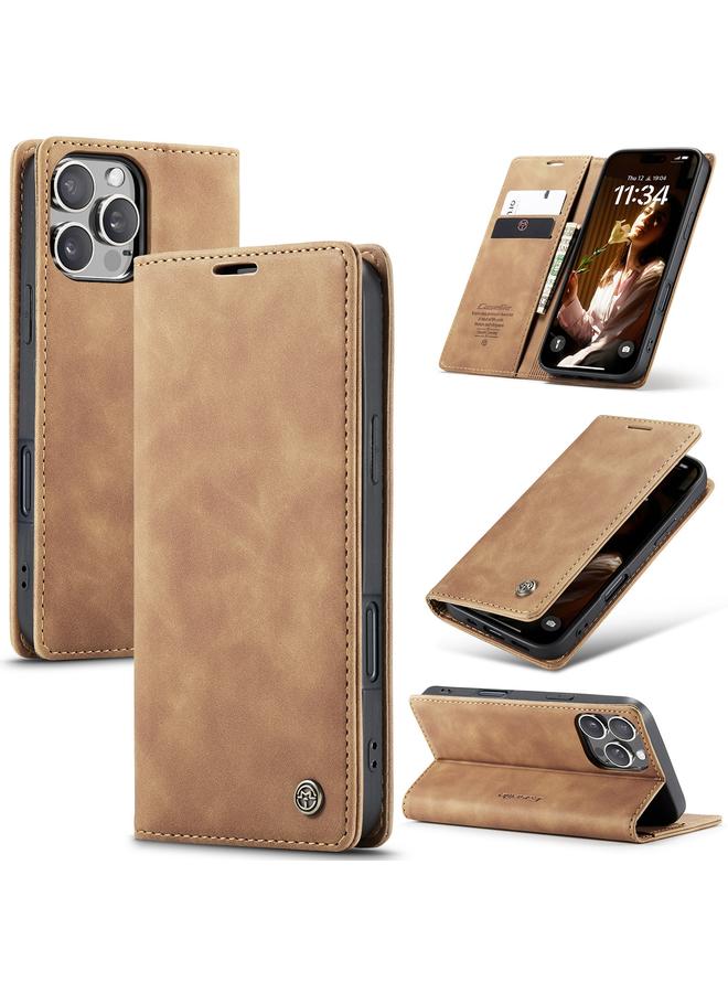 Case For iPhone 16 Pro Max 013 Multifunctional Horizontal Flip Leather Phone Case