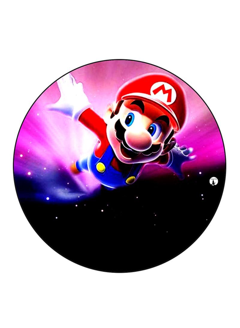 The Video Game Super Mario Printed Mouse Pad Multicolour