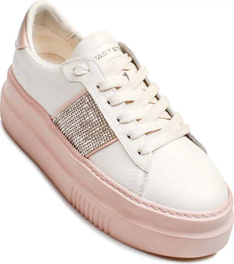 فاست ستيب Leather Women's Casual Shoes 009ZA0153