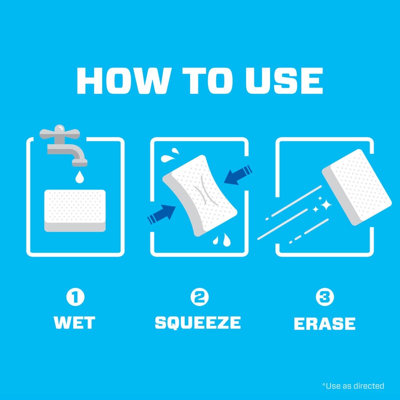 Mr Clean Erase and Renew Magic Eraser, Original, 2 Count - Image 4