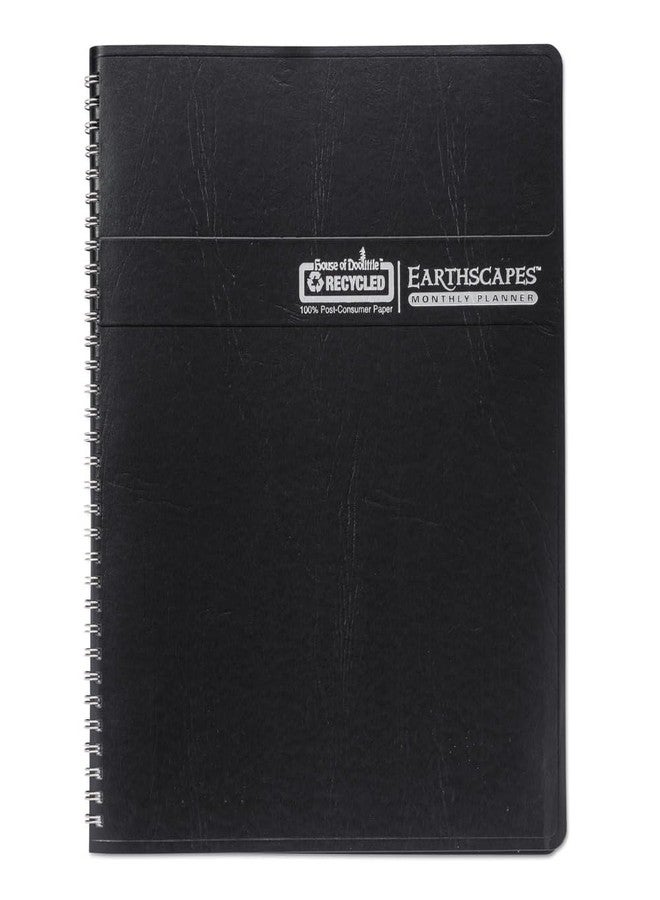 House of Doolittle 2026 Earthscapes 8.5" x 11" Monthly Planner, Faux Leather Cover, Black (26402-26) - Image 5