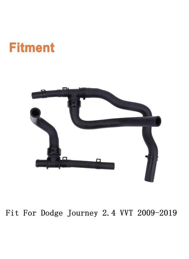 YOUYIEN Heater Hose Set With TEE For Return.Replaces Part # 5058437AK,05058437AD, 05058437AI, 05058437A.Fit For Dodge Journey 2.4 VVT 2009-2019. - Image 3