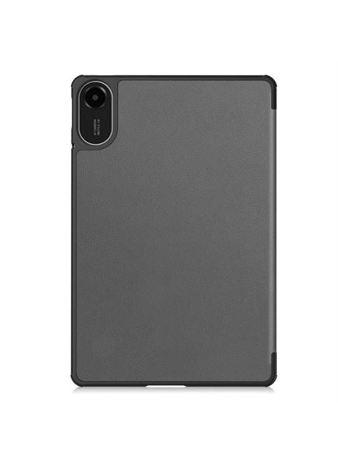 يوارب كينج Xiaomi Redmi Pad 2 فائقة رقيقة الدعامة صلبة غطاء حماية ذكي ، تلقائيًا للاستيقاظ / النوم رمادي - Image 3