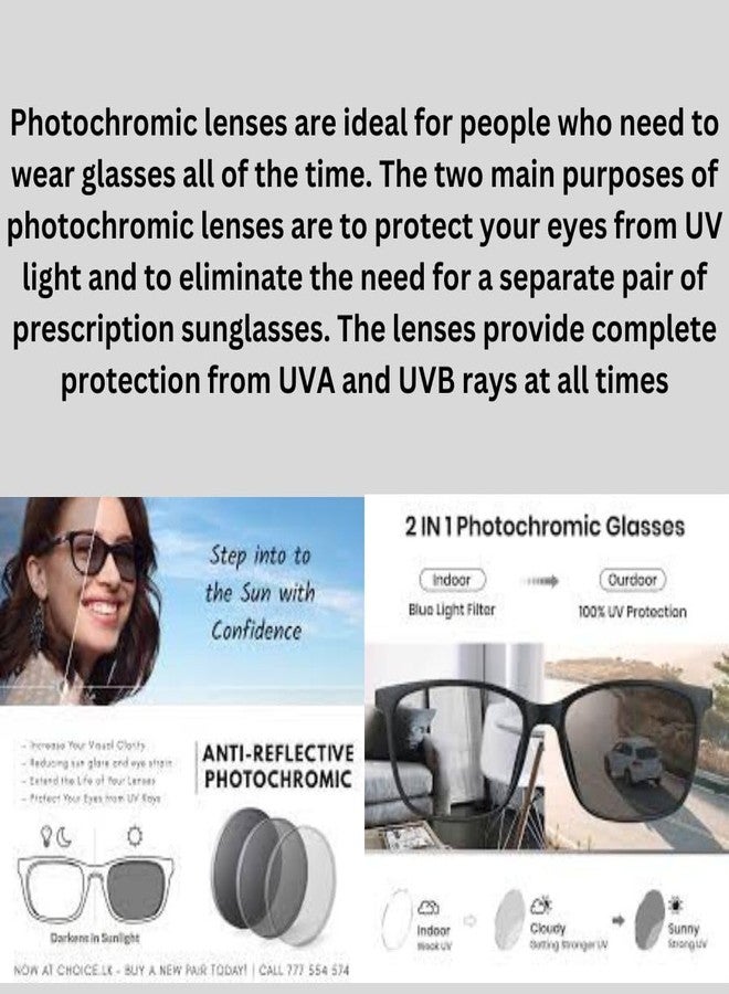 ريديكس نظارات ريدكس أفياتور فوتوكرومية بدون إطار، عدسات كمبيوتر زرقاء مضادة للوهج تحجب الأشعة الضارة (ذهبي) - Image 3