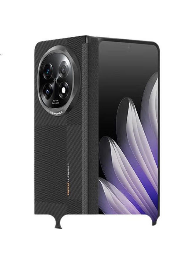 Defense حافظة حماية كاملة من كيفلار مع امتصاص مغناطيسي مضاد للسقوط لهاتف أوبو فايند N5 - حماية محورية موندريان رفيعة للأعمال - Image 2