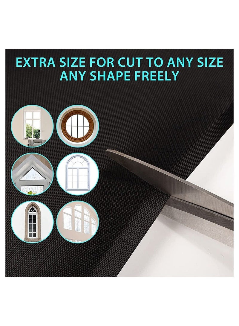 Portable Blackout Curtains with Self Adhesive Tape, DIY for Bedroom, Living Room, Bathroom and Attic, 100*145cm - Image 3