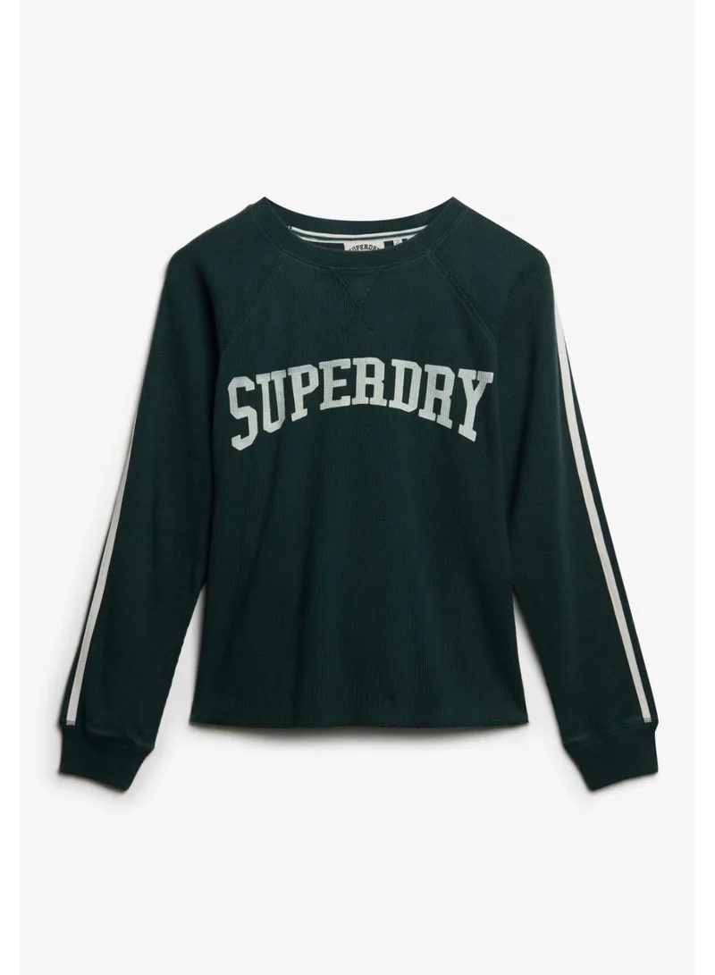 Superdry Athletic Essentials Graphic Long Sleeve Top
