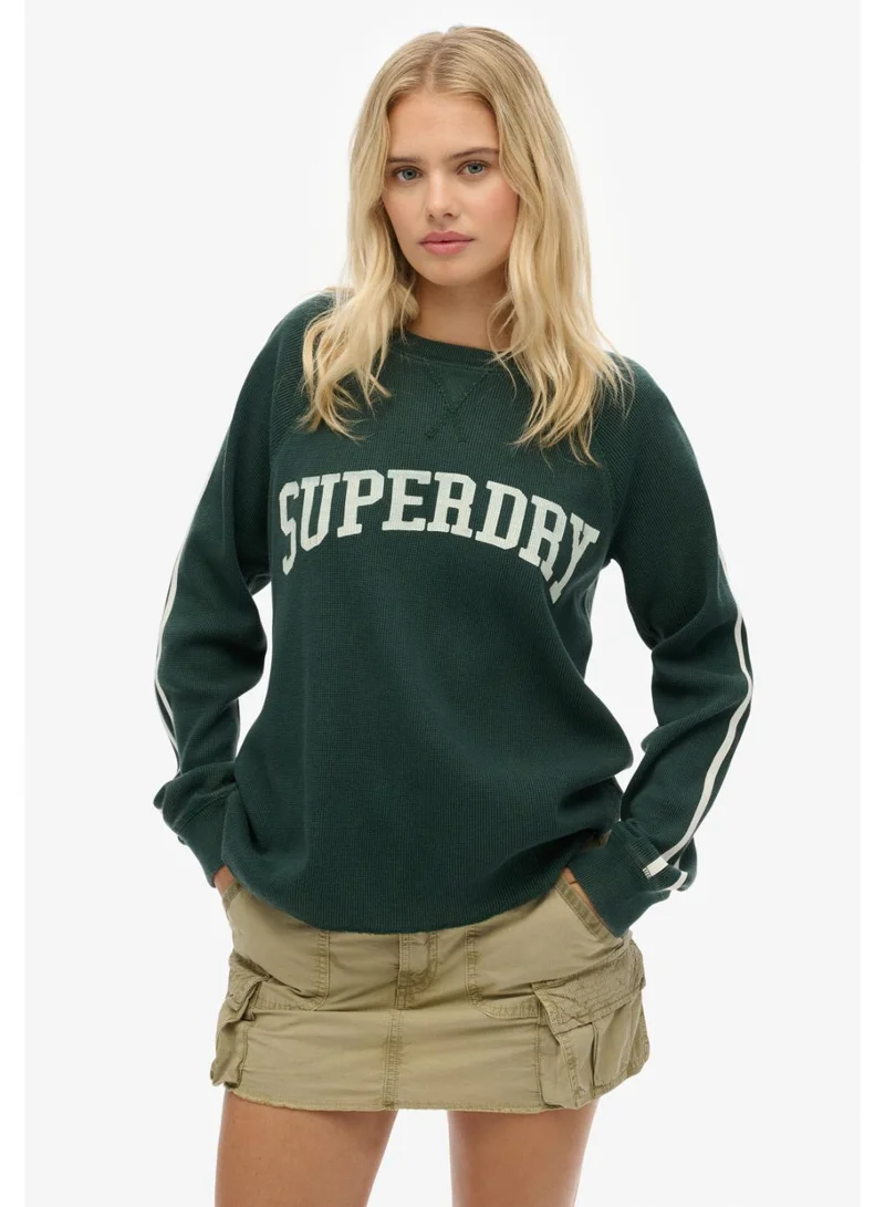 Superdry Athletic Essentials Graphic Long Sleeve Top