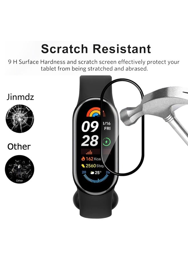 3 Pack Screen Protector for Xiaomi Smart Band 10 Full Cover Composite Membrane for SmartWatch Smartwatch Protector Film with Anti-Scratch and Bubble-Free - Image 5