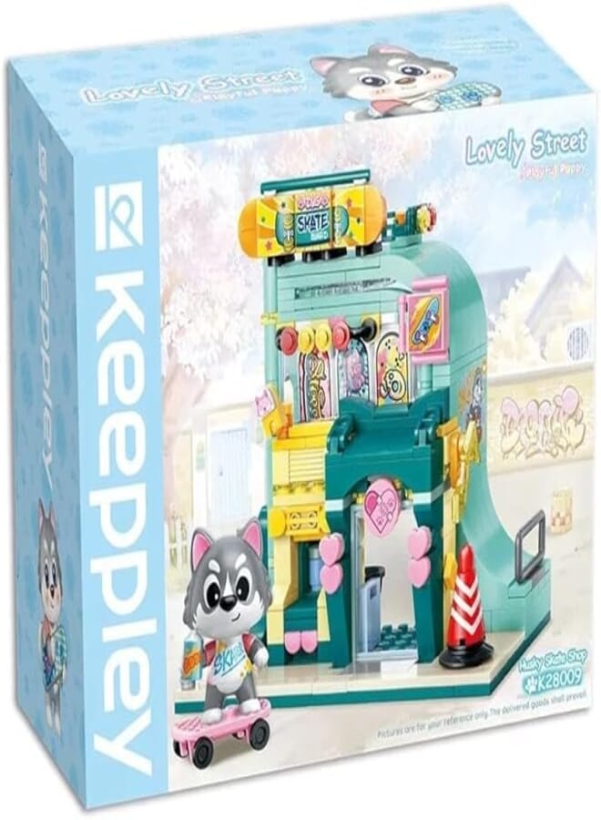 Qman QMAN Keeppley Lovely Street Husky Skate Shop K28009 