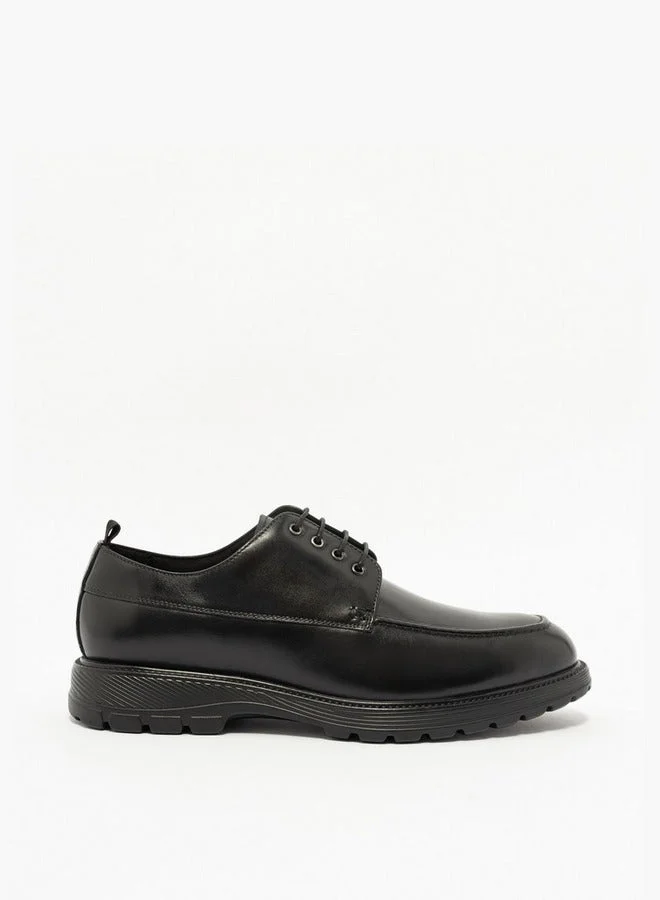 Le Confort Solid Lace-Up Derby Shoes