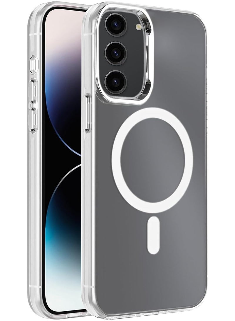 ماركة غير محددة - Case For Samsung Galaxy A15 Case Crystal Clear [Not Compatible with MagSafe] Soft TPU Gel Case Flexible Silicone Anti-Scratch Transparent TPU Cover - Clear - Image 1