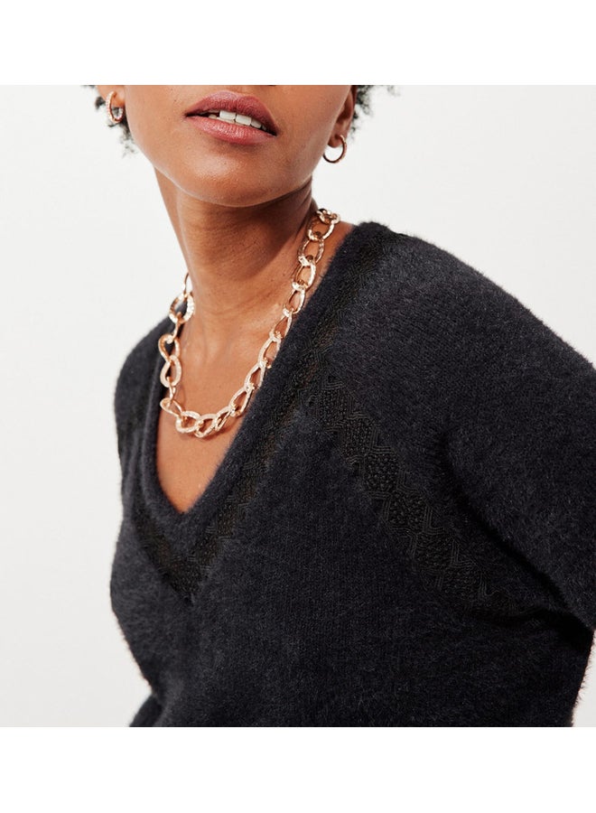 promod Lace detail jumper  - Image 2