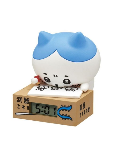 Qitan Chiikawa Usaqi Small Eight Jiyika Wow Gashapon Cute Doll Desktop Ornaments Female Birthday Gift-Colour:【xiaoba】draw-Specification:No Alarm Clock Function. Please Be Careful When Photographing. Can Be Used As An Ornament