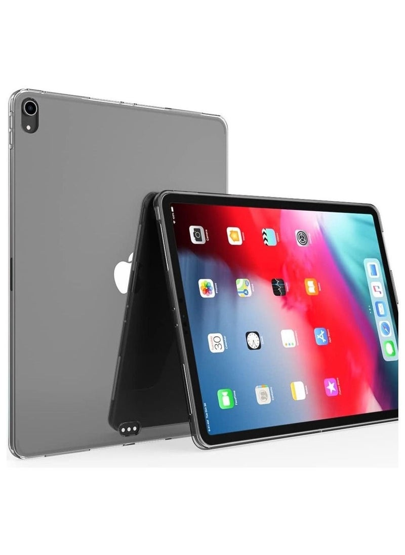 iPad Pro 12.9 inch Clear Case 2018, Slim Design Flexible Soft TPU Protective Cover for iPad Pro 12.9" 2018 3rd Generation - Image 1