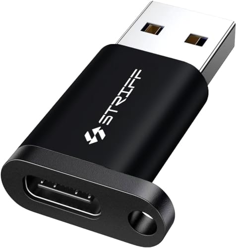 STRIFF OTG Type A to Type C Connector Compatible with All USB Devices - Image 1