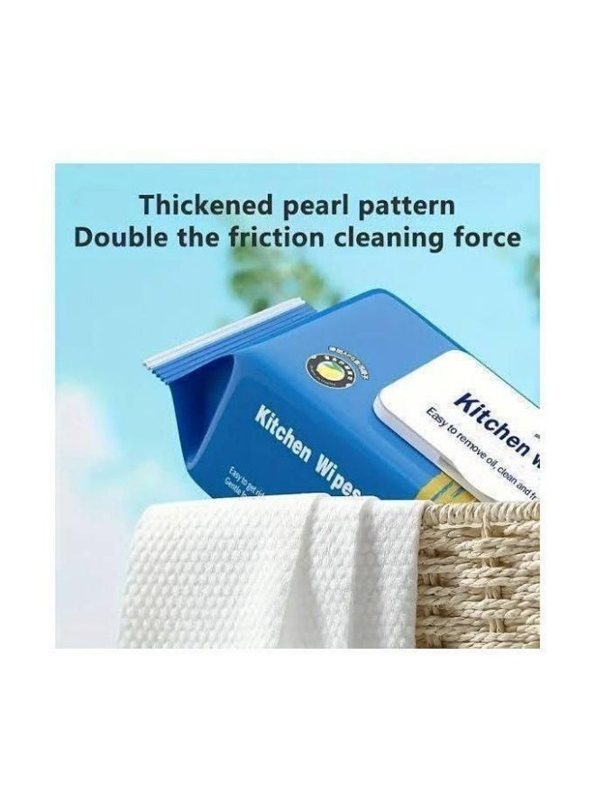 6 packs of grease-cleansing wipes + 1 free pack - Image 5