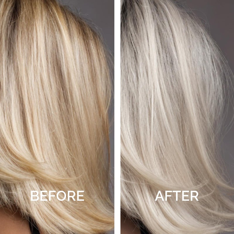Just Nutritive Purple Conditioner for Blonde, Gray, White, Silver, and Bleached Hair - Eliminate Brassiness, Boost Shine, Repairs, Hydrates, Sulfate-Free, Paraben-Free, Gentle on Scalp, 8 oz. - Image 4